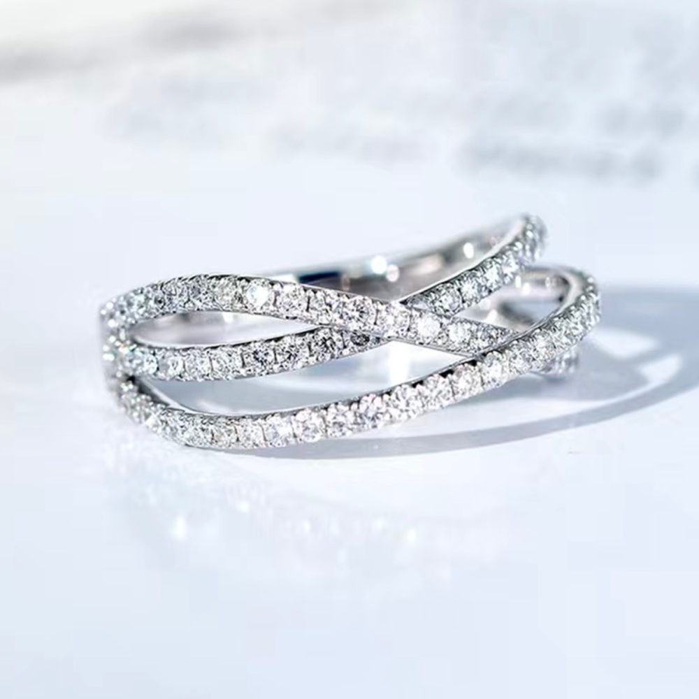 BNIB - Silver Multi Row Ring. - Picture 5 of 8